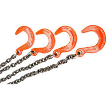 Forged Alloy Steel G80 Eye Hook/Eye Sling Hook With Safety Latch for Chain